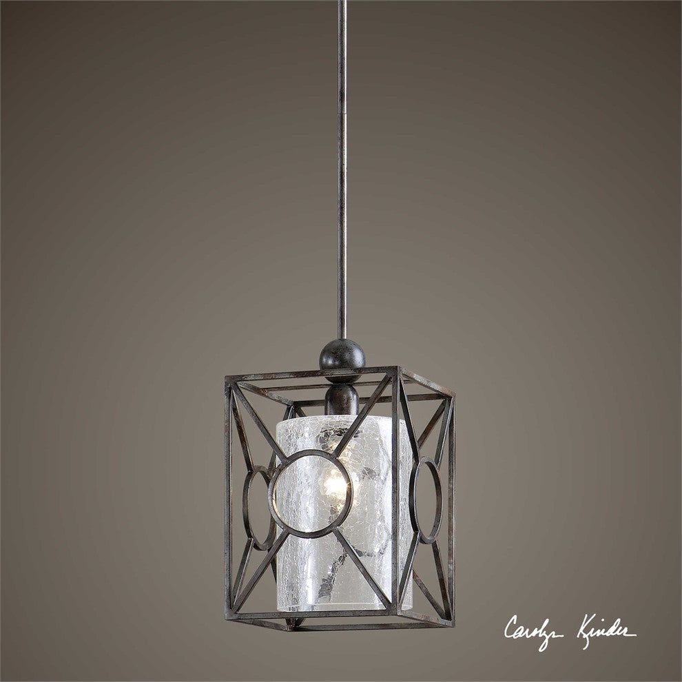 Arbela 1-Light Mini Pendant By Designer Carolyn Kinder