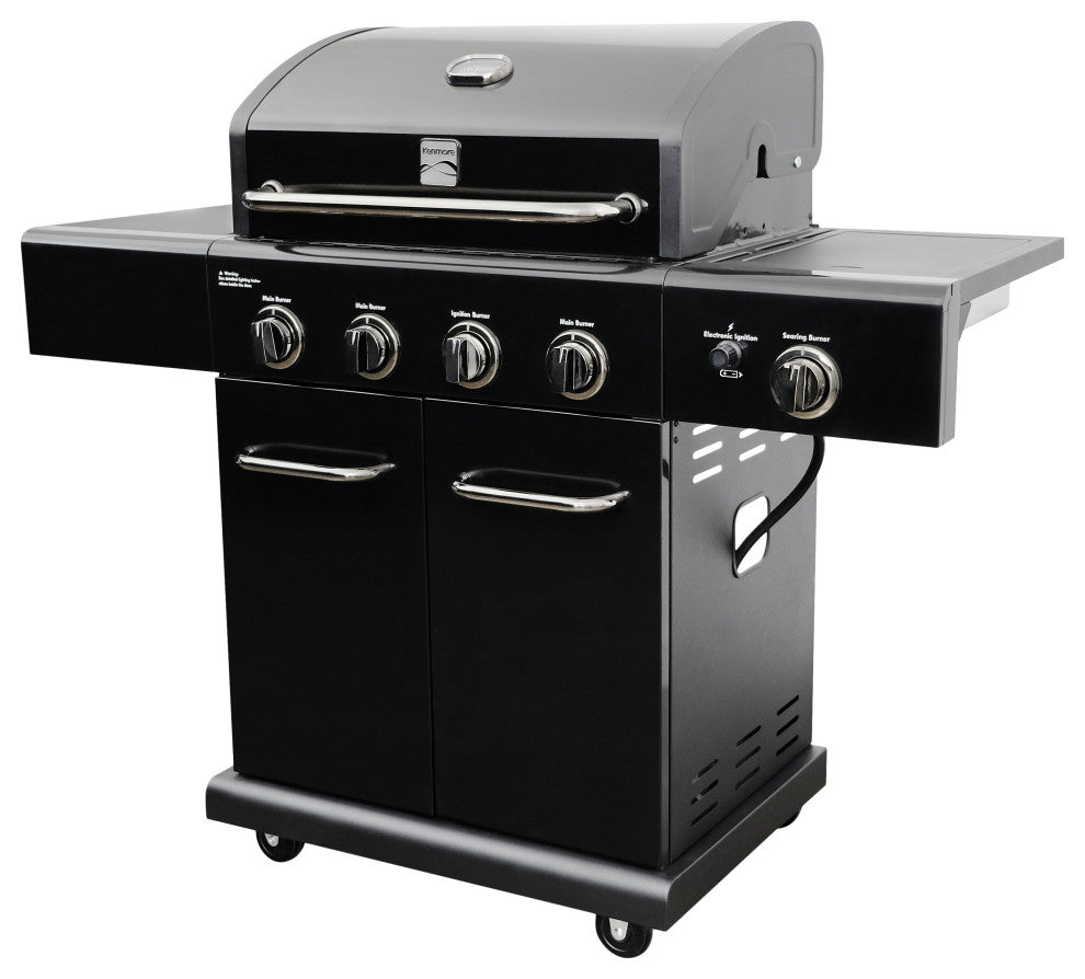 Kenmore 4 Burner with Searing Side Burner Propane Gas Grill