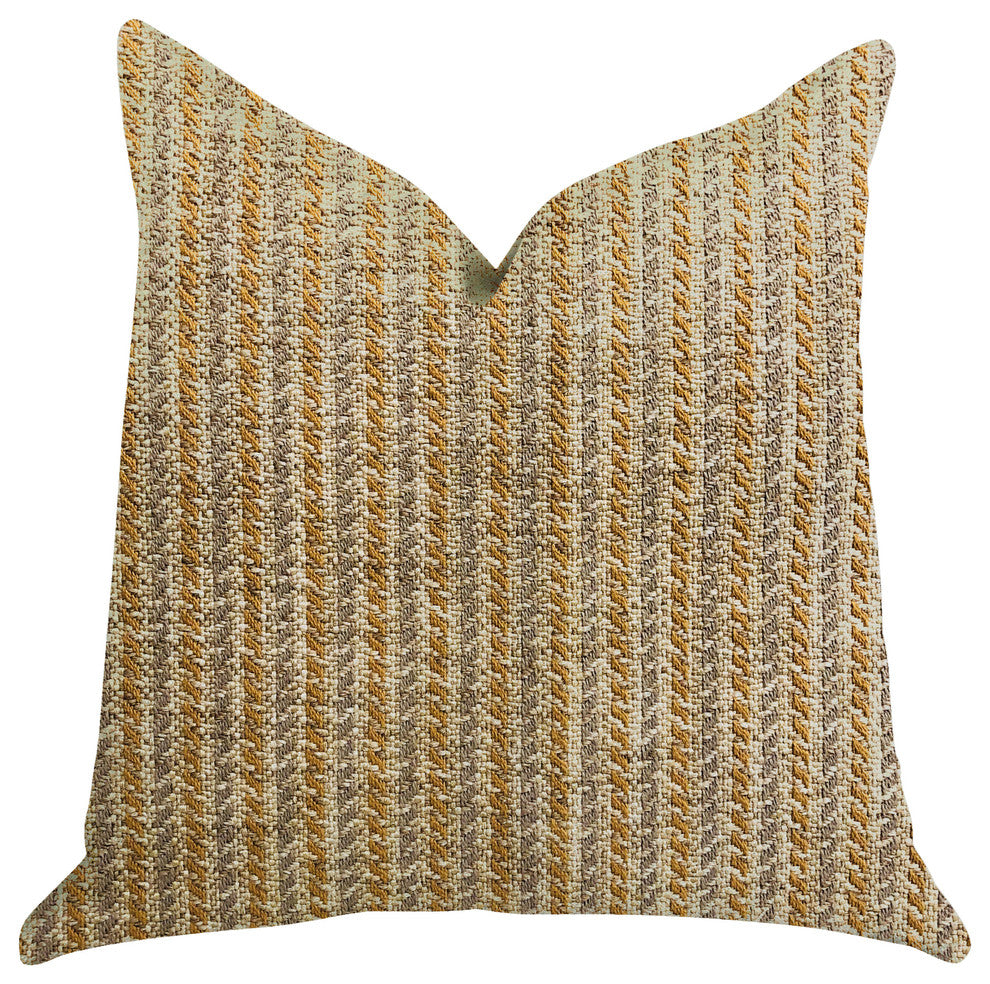 Woven Beliza Luxury Throw Pillow, 22"x22"