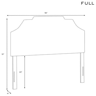 Full Headboard, Zuma Linen