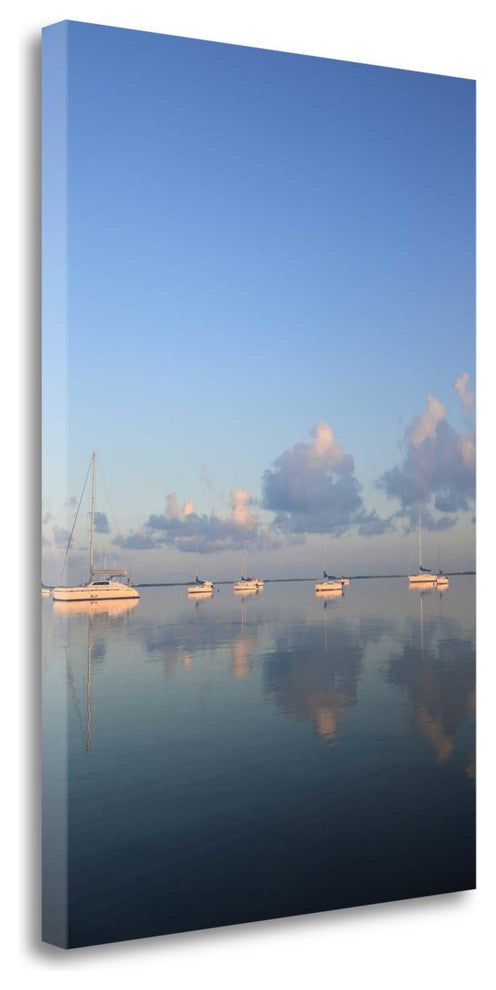 "Sunrise Sails" By Brent Anderson, Giclee Print on Gallery Wrap Canvas