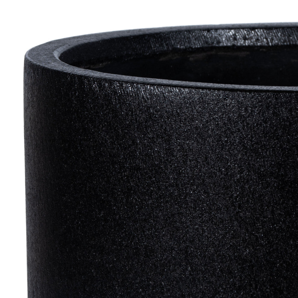 Safavieh Braslen Outdoor Planter, Black