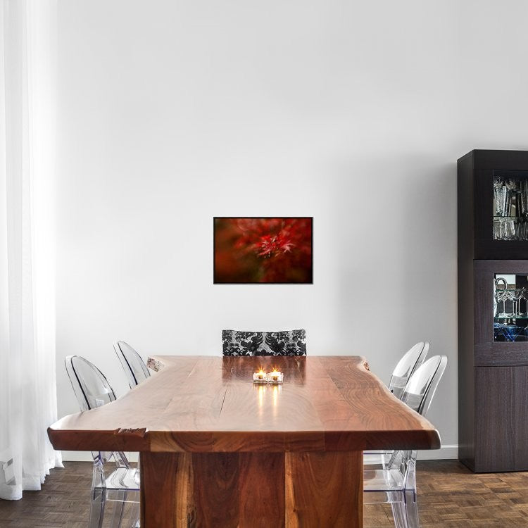 "Maple" Framed Canvas Giclee by Mel Brackstone, 23x16"