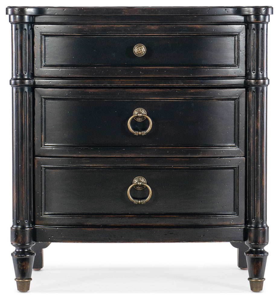 Charleston Three-Drawer Nightstand