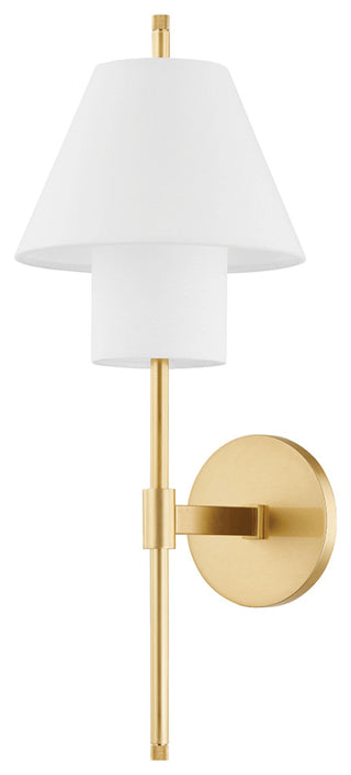 Glenmoore 1-Light Wall Sconce, Aged Brass