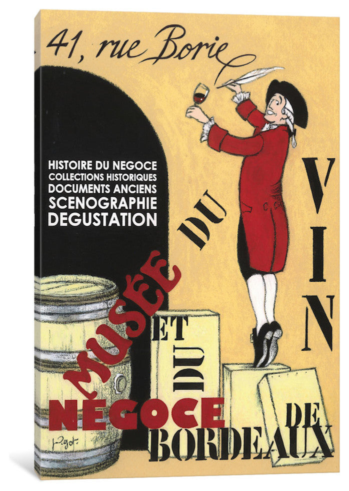 "Jour D''ouverture" by Jean-Pierre Got, Canvas Print, 26"x18"