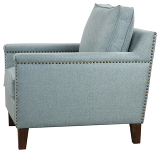 Uttermost Charlotta Sea Mist Accent Chair