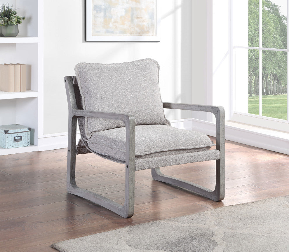Kai Accent Chair Black, Gray