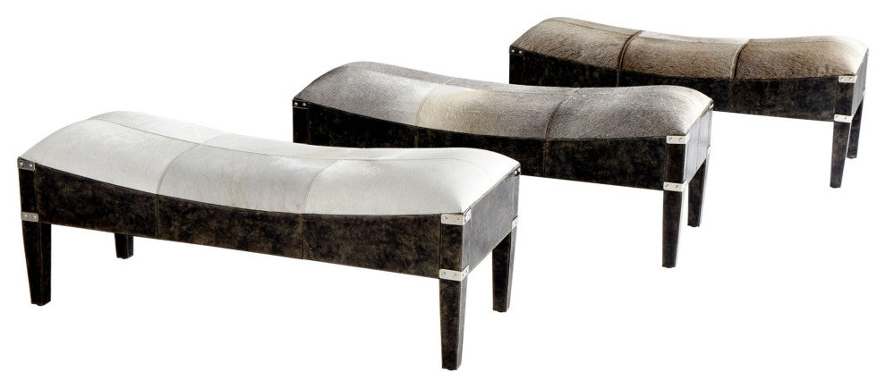 Casse-Lighton Bench, Grey