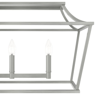 Hunter Laurel Ridge Brushed Nickel 6-Light Chandelier