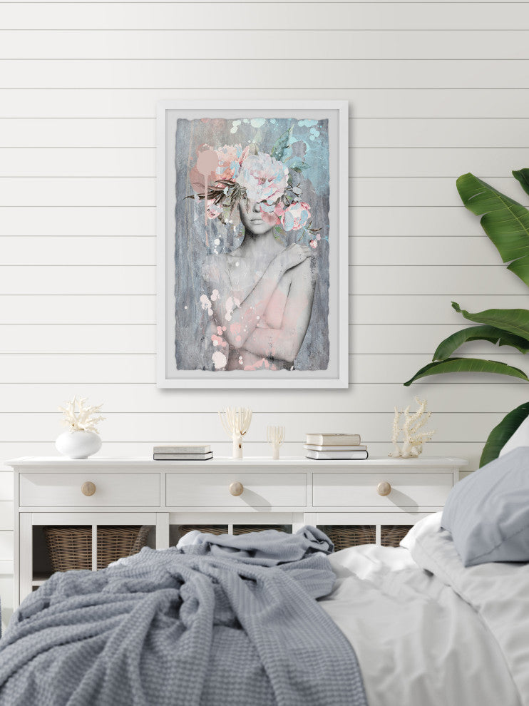 "Revealing Decision" Framed Painting Print, 16x24