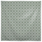 Diamond Line Pattern Green 58x58 Tablecloth