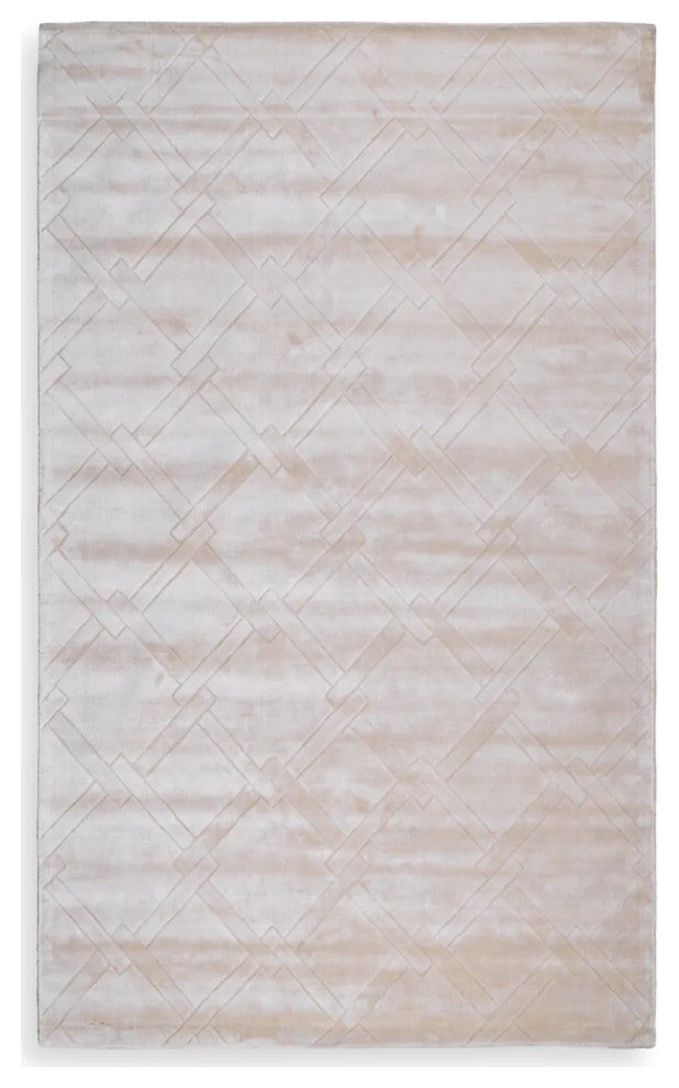 Hand Woven Plush Silver Sand Carpet 10' x 13' | Eichholtz La Belle