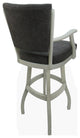 Classic Counter Bar Stools 26" 30" Extra Tall 34", Northwest Elk - Antigue White, 26"