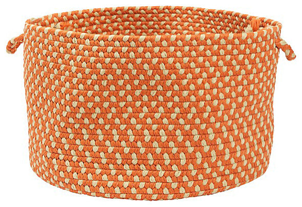 Colonial Mills Basket Montego Tangerine Round