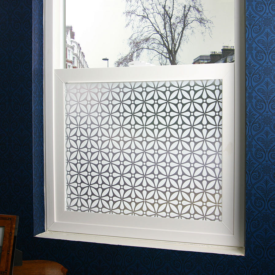 Geo Flora Privacy Film, Standard 36"x48"