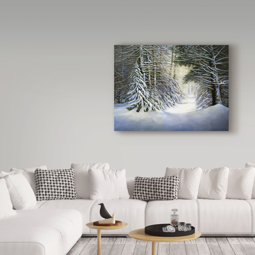 "Winter Song" by John Morrow, Canvas Art, 47"x35"