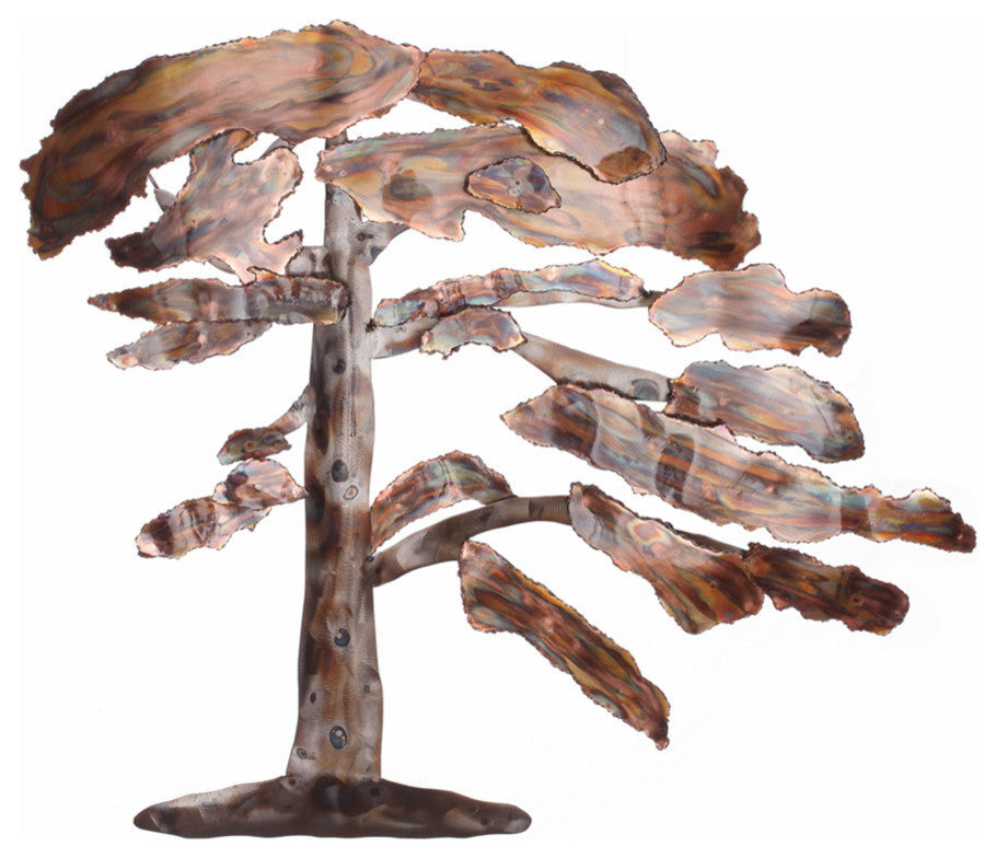 Greeting Pine Tree Wall Mountable Original Artwork
