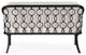 Southport Iron Upholstered Outdoor Loveseat