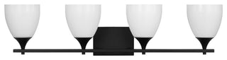 Toffino 4 Light Bath, Midnight Black