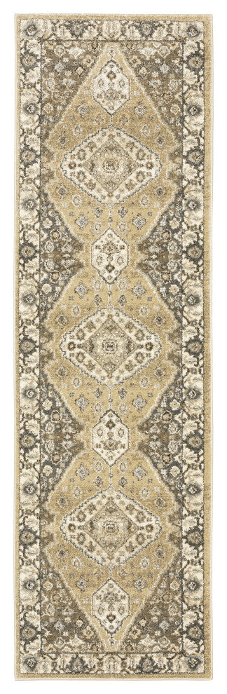 Oriental Weavers Florence Indoor Rug Beige/ Grey 5'3" X 7'6"