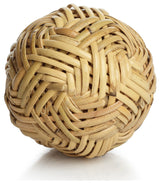 4" Diameter Rattan Fill Decorative Balls, Set of 4