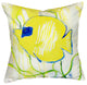 Yellow Tang No Cord Pillow - Set of Two 18x18