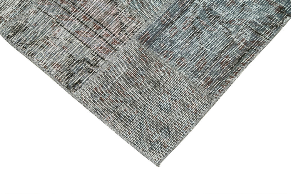Rug N Carpet - Handmade Oriental 2' 9" x 8' 2" Boho Patchwork Runner Rug