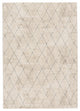 Vibe by Annistyn Trellis Cream/ Black Area Rug 4'X6'