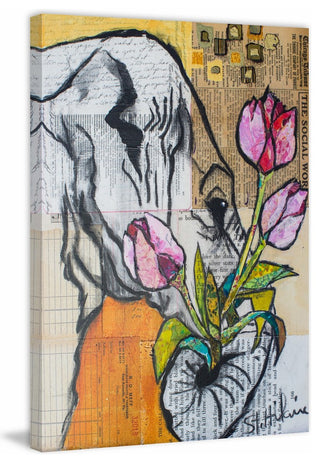 "Be Thankful" Painting Print on Wrapped Canvas, 24x36