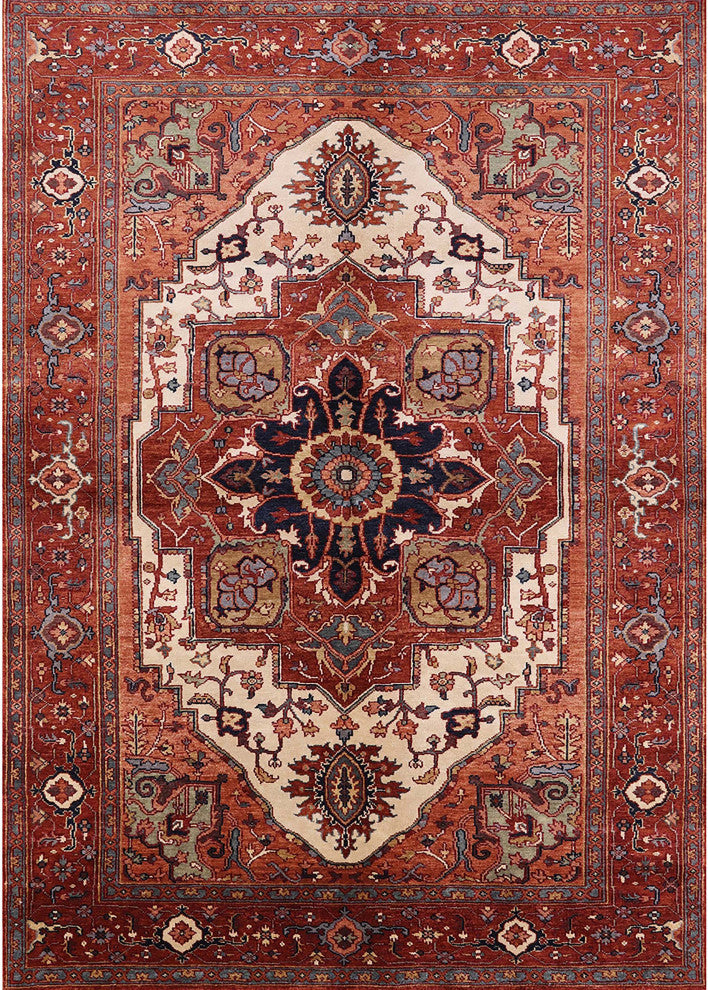 Ahgly Company Indoor Rectangle Mid-Century Modern Area Rugs, 2' x 5'