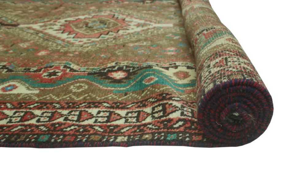Semi-Antique Musawwir Lt. Brown Runner