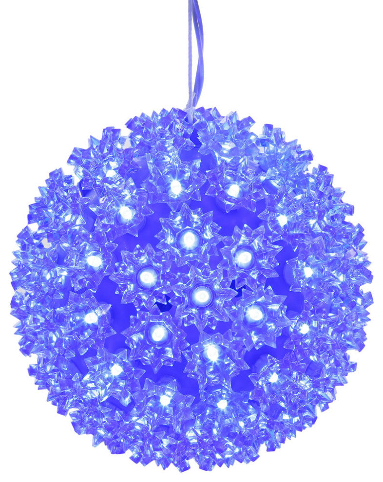 50Lt X 6" Led Blue Starlight Sphere