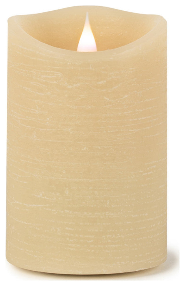 Simplux LED Designer Candle With Remote, Set of 2, 3.5"x5.5"H