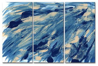 Ready2HangArt 'Midnight Swim' Canvas Wall Decor Set, 40"x60" 3-Panels