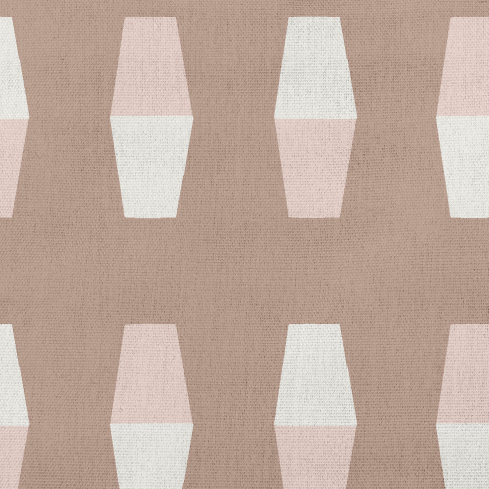 14x20" Bowling Pins Nautical Decorative Indoor Pillow, Mauve