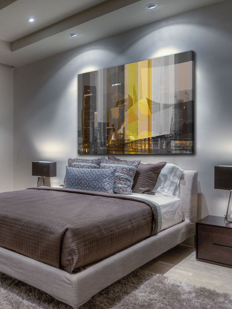 "Down Town" Fine Art Canvas Print, 45"x30"