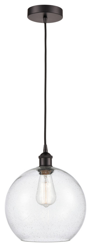 Innovations 616-1P-OB-G124-10 1-Light Mini Pendant, Oil Rubbed Bronze