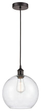 Innovations 616-1P-OB-G124-10 1-Light Mini Pendant, Oil Rubbed Bronze