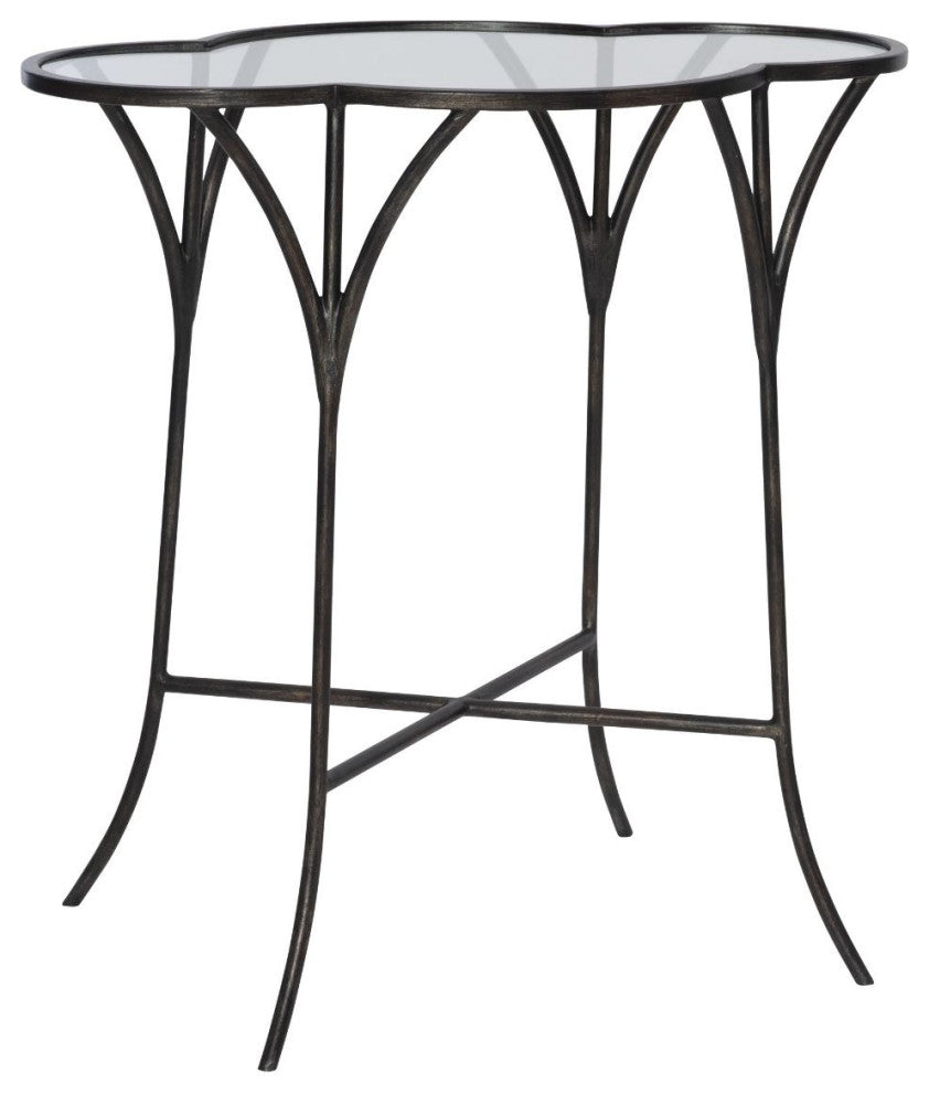 Uttermost Adhira Glass Accent Table