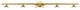 Z-LITE 5-Light Vanity, Modern Gold