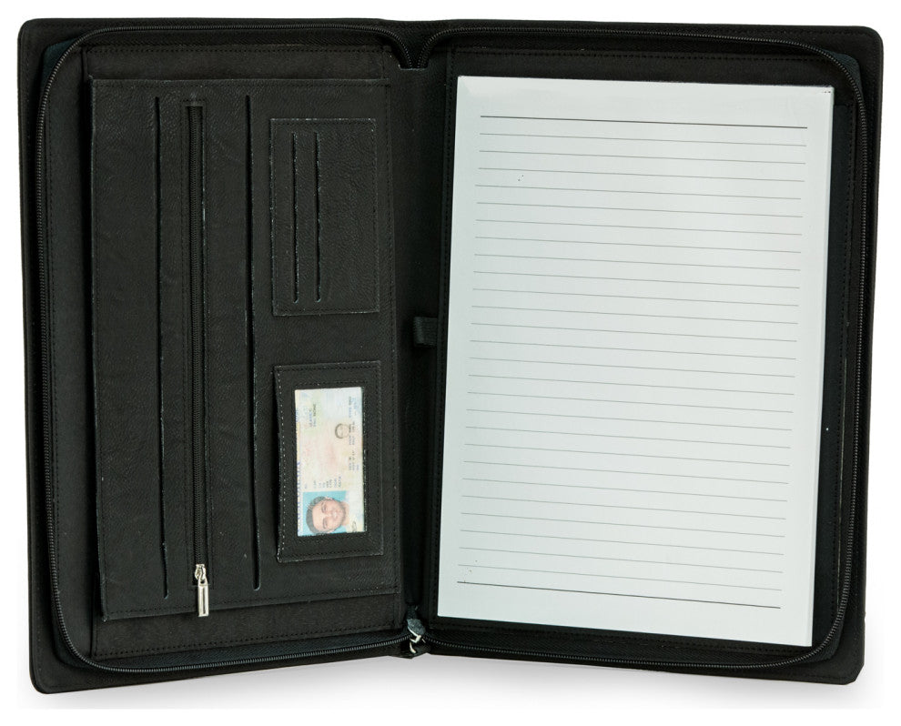 Black Leatherette Portfolio