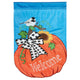 Chickadee Double Applique Large Flag