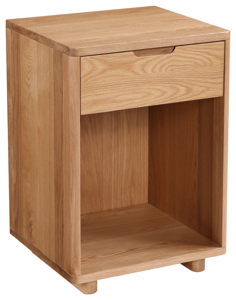 Osamu Oak Nightstand