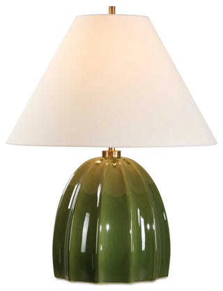 Uttermost Renna Moss Green Table Lamp