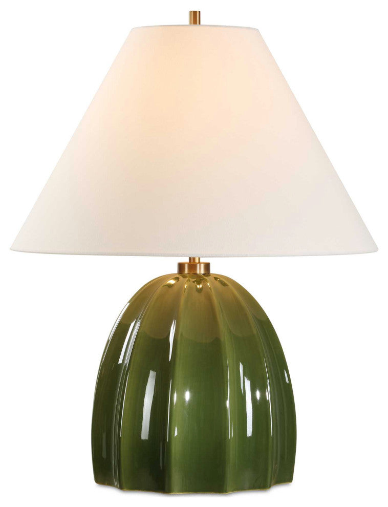 Uttermost Renna Moss Green Table Lamp