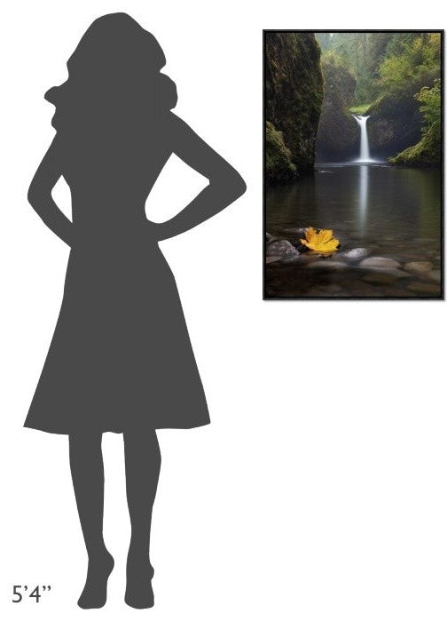 "Lonely" Framed Canvas Giclee by Miles Morgan, 21x31"