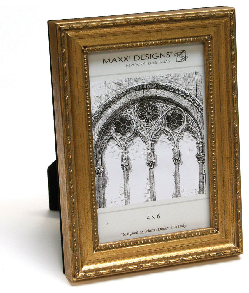 Arezzo Antique Frame, Gold, 4"x6"