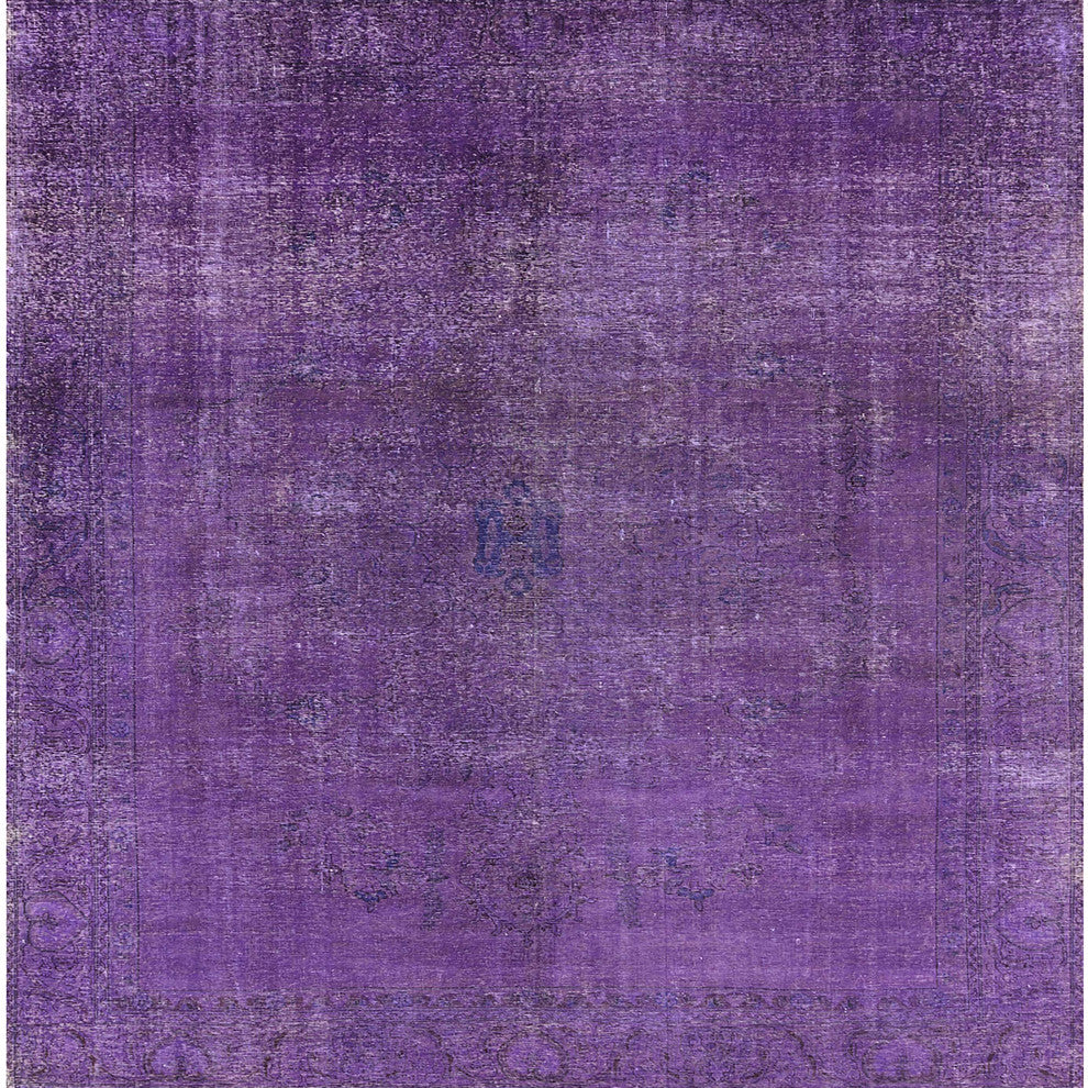 Ahgly Company Indoor Square Mid-Century Modern Area Rugs, 4' Square