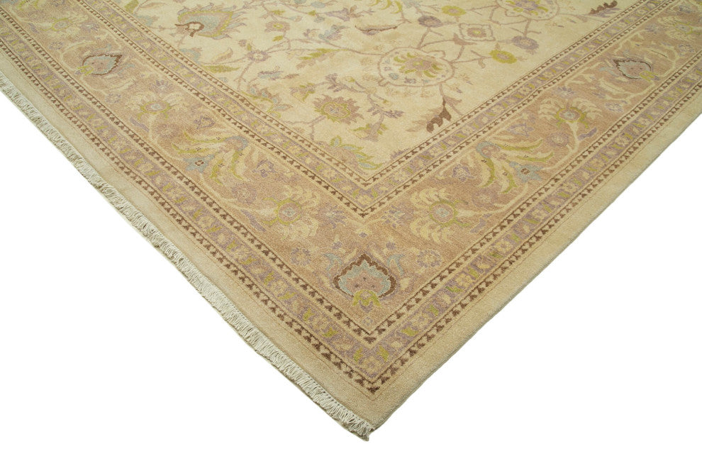 Rug N Carpet - Handmade Oriental 12' 0" x 18' 4" Large Oushak Area Rug
